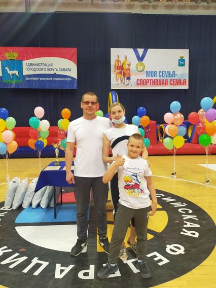 В Самаре прошли городские соревнования «Моя семья – спортивная семья!»